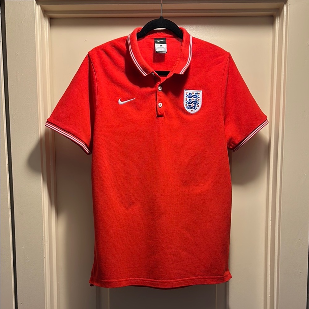 2014-15 Nike. England. Polo, size:L